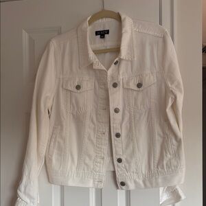 J. Crew Cream Jean Jacket Timeless Style